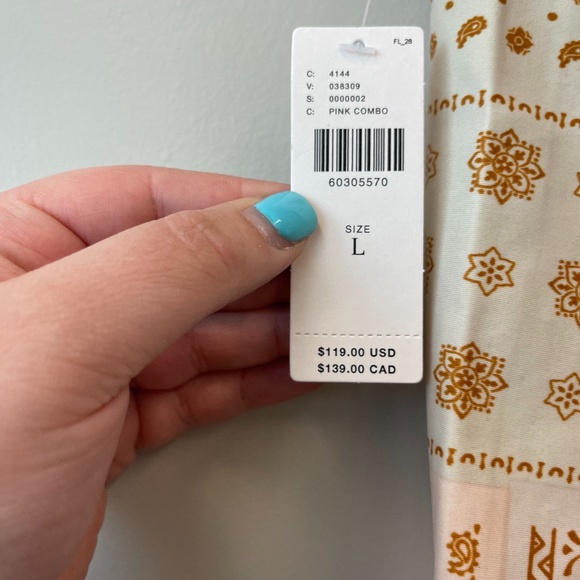 Anthropologie- Upside Bandana Yoga leggings NWT - Picture 5 of 7